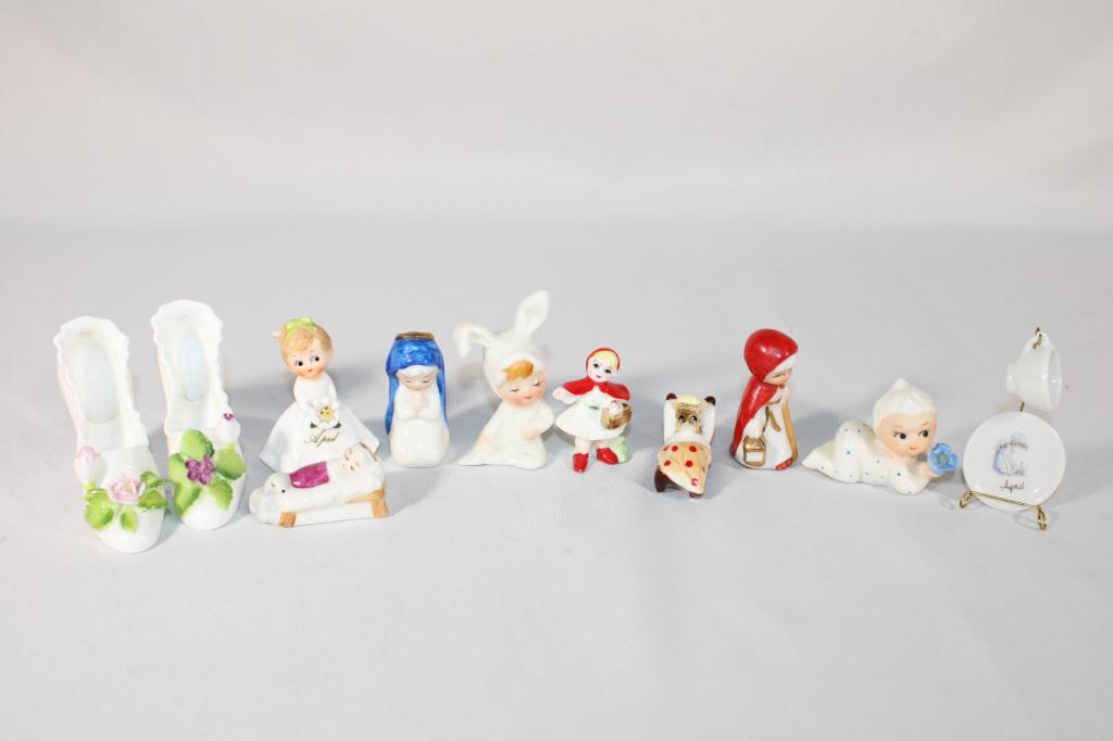 Misc Lot of Miniatures - Figurines, Shoes etc. (1 of 5)