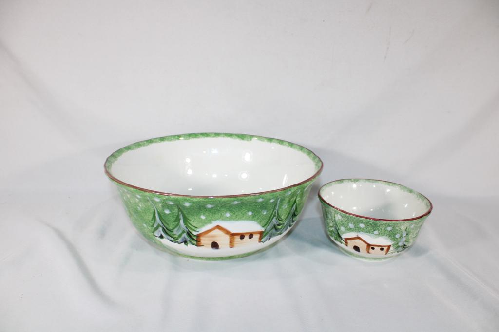Log Cabin Christmas Bowls (1 of 4)