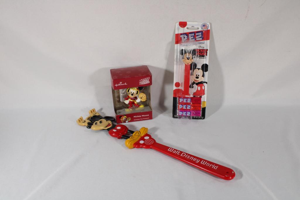 Lot of Disney Toys -Mickey Mouse Scratcher etc: good overall as pictured