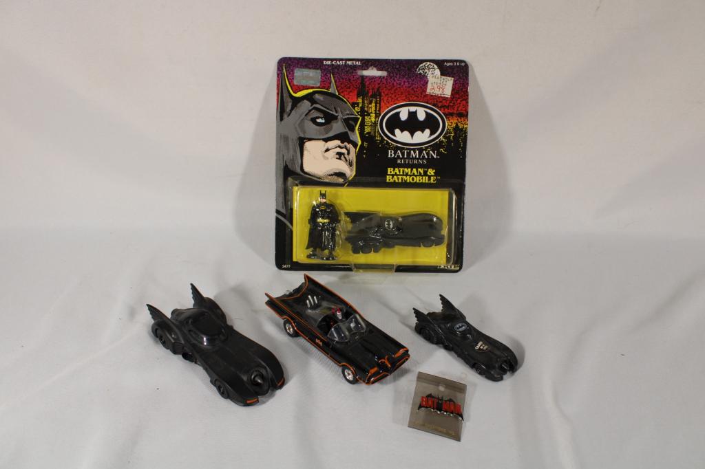 Lot of Batman Cars - 1 Blister Pack etc.: good overall as pictured