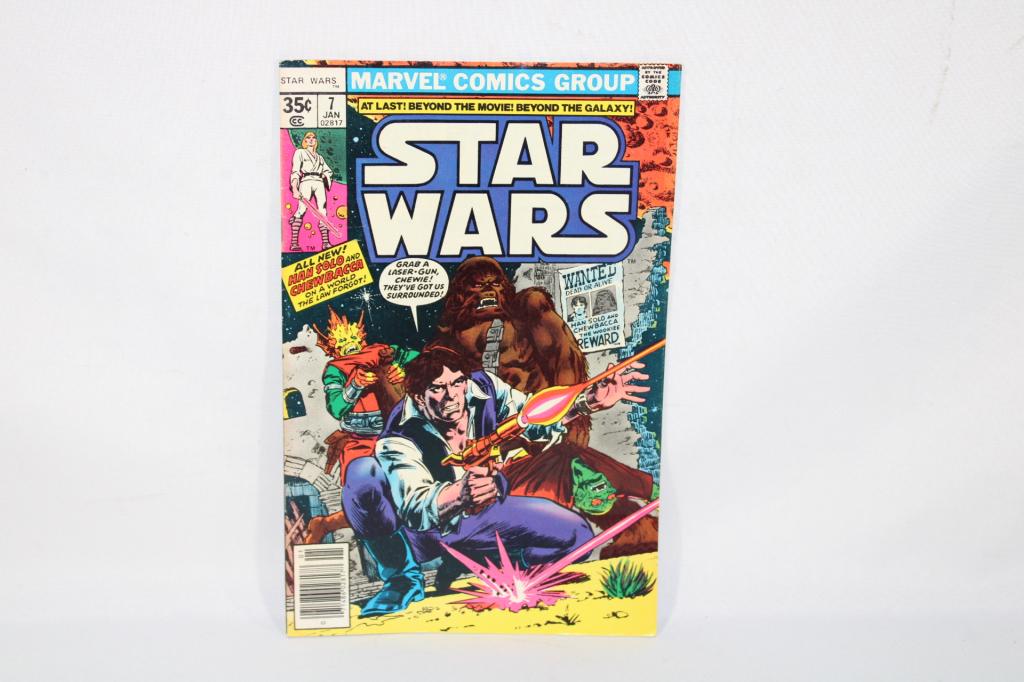 1977 Star Wars #7 Comic Book - Marvel Comic (1 of 4)