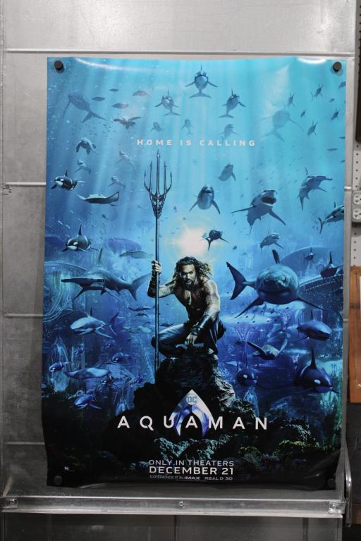 DC Comic Aquaman Movie Poster (1 of 2)