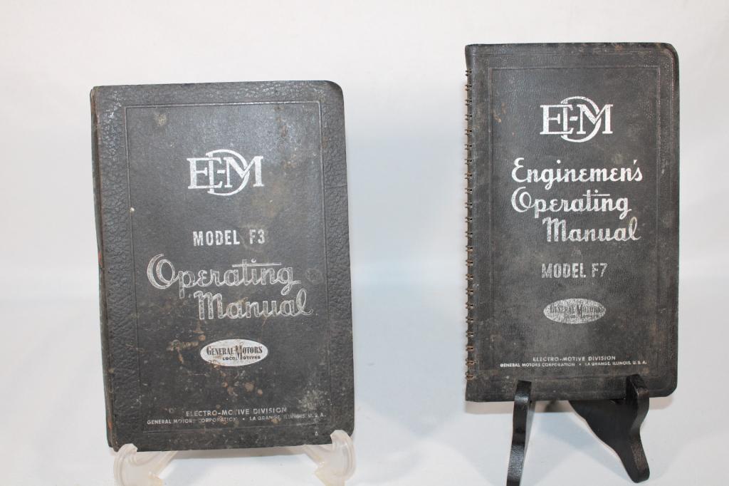Pair of Train Manuals - Electro-Motive Division (1 of 7)