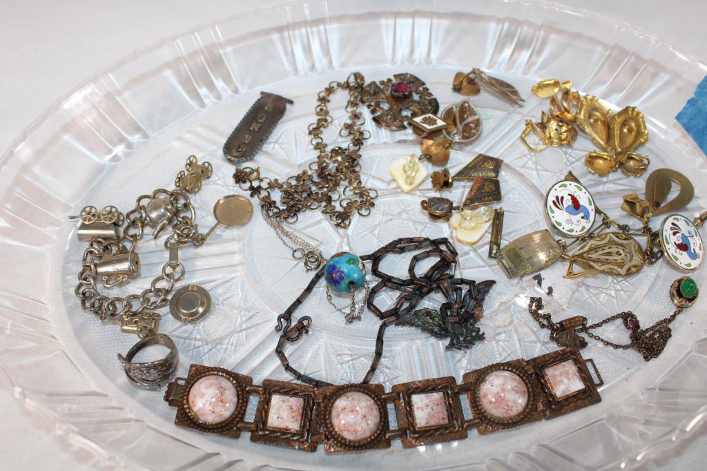 Large Lot of Vintage Jewelry - Victorian etc (1 of 6)