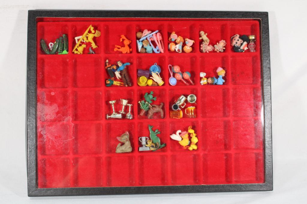 Glass Display Tray with Various Knick-Knacks (1 of 4)