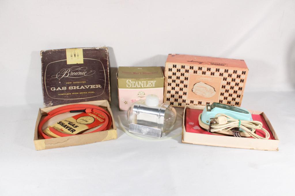 Trio Vintage - Univ Massager, Stanley Toilet, Gag: Good overall as pictured.