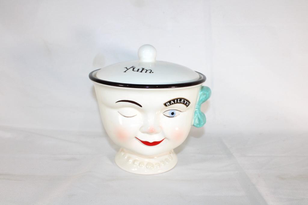 Baileys Limited Edition Girl Cookie Jar: Good overall as pictured.