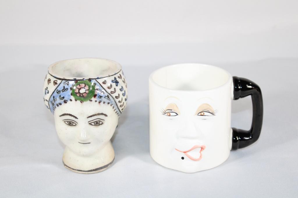 Pair of Face Mugs - Iran & OC: good overall as pictured