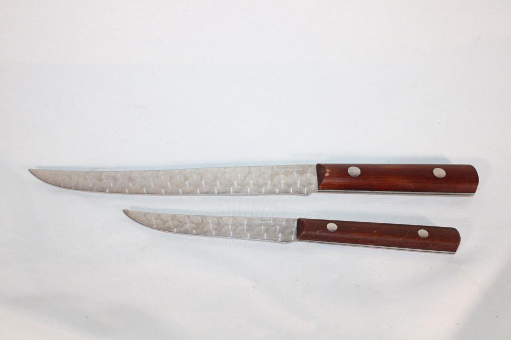 Pair of E Warther & Son Knives Dover, Ohio (1 of 4)