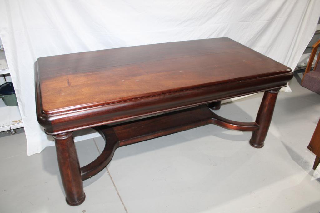 Large Solid Wood Dining Table (1 of 4)