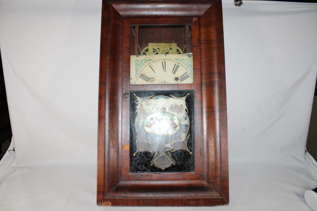 Antique Waterbury Clock Company Wall Clock (1 of 5)