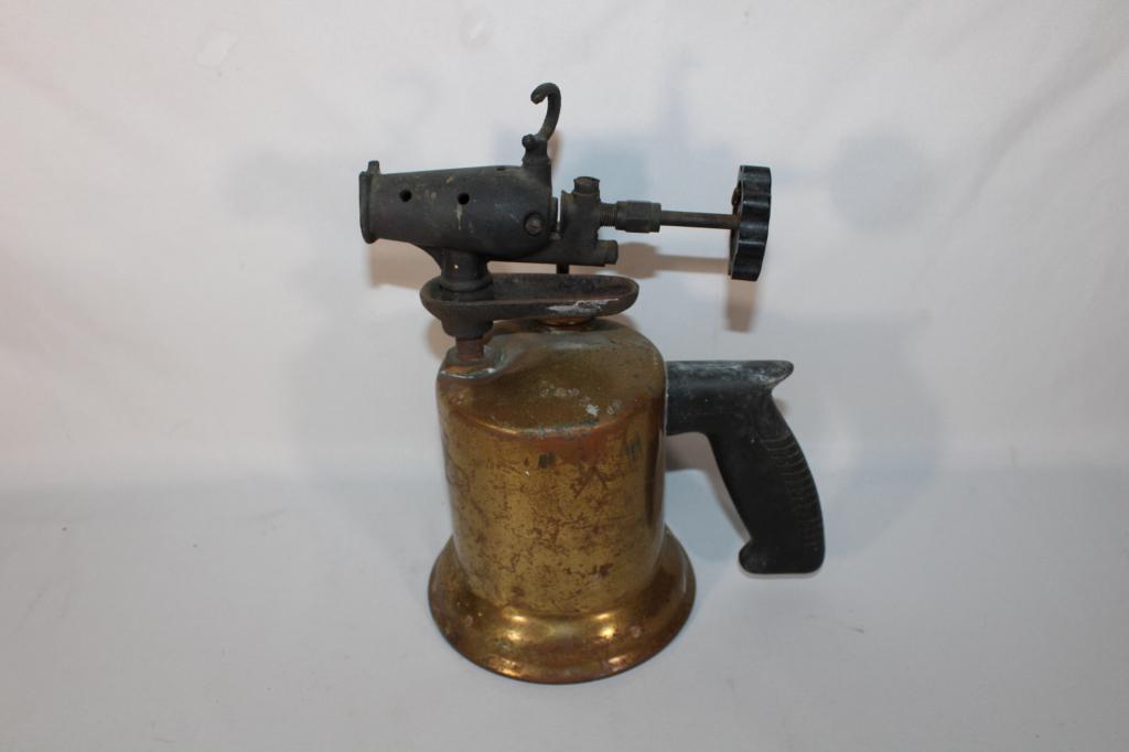 Vintage Brass Blow Torch (1 of 6)