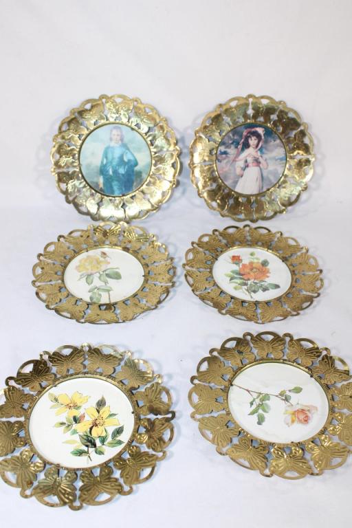 Vintage Made in England Brass Wall Decor (1 of 6)