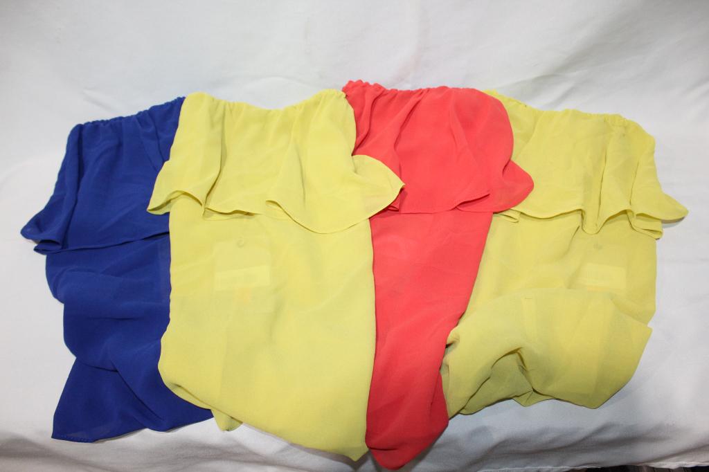 Lot 6 - Designer SIsSis New Ruffled Tube Tops (1 of 7)