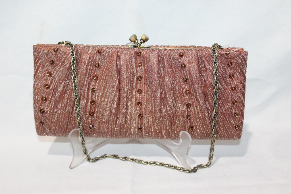 Inge Christopher Shimmer Pearl Rhinestone Purse (1 of 3)