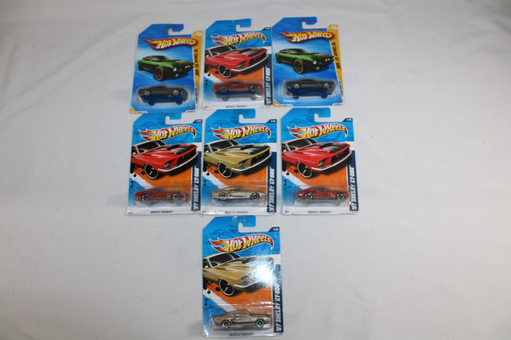 Lot of Hot Wheels 1967 Shelby GT-500: Good overall as pictured.