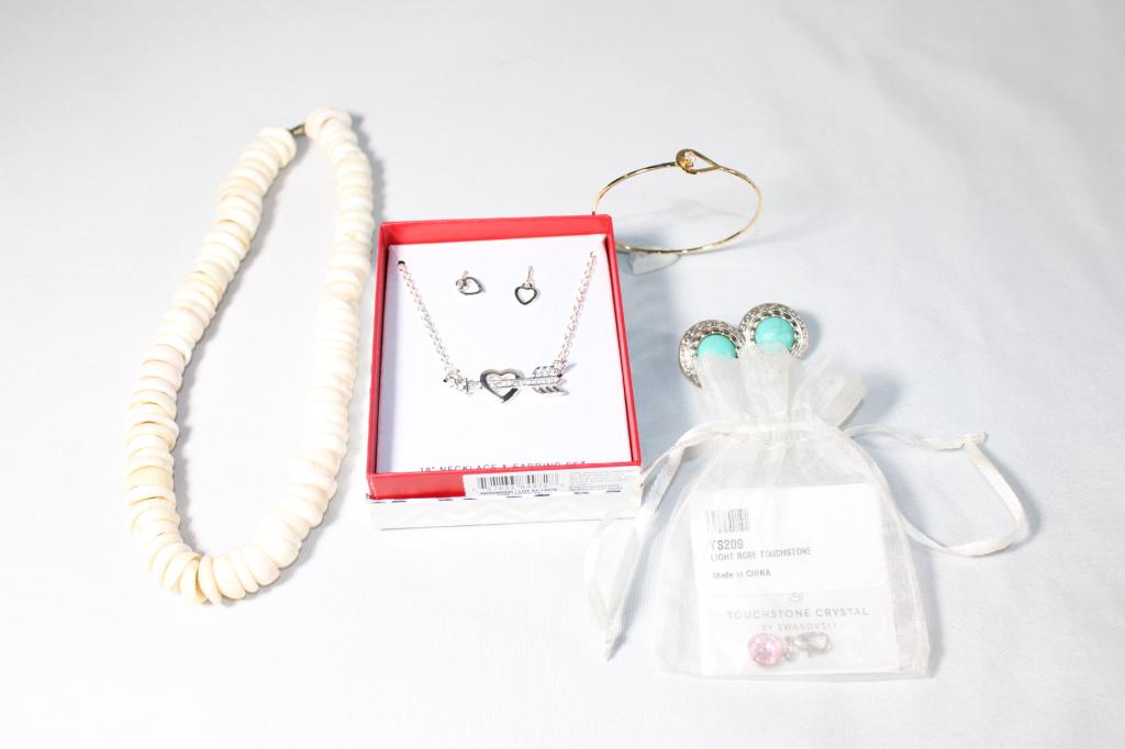 Mixed Jewelry - Avon Bracelet, Swarovski Crystal: good overall as pictured