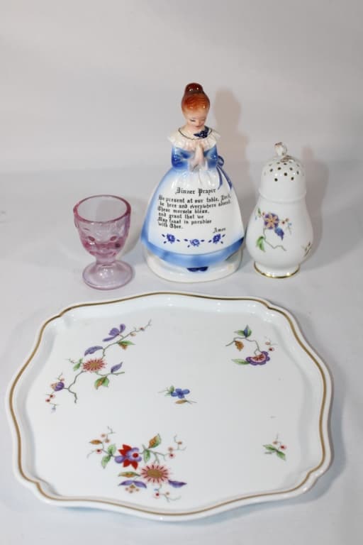 Napkin Holder, Egg Cup, and Tray & Salt Shaker (1 of 3)