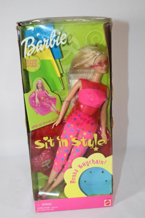Barbie - Barbie Sit in Style - New in box: good overall as pictured