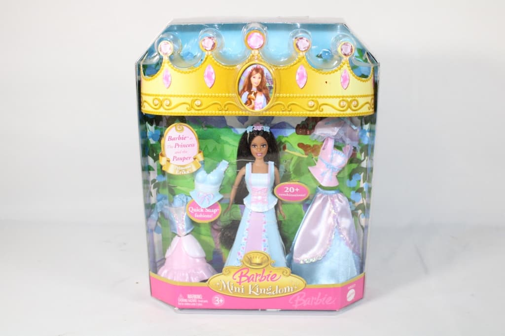 Barbie Mini Kingdom Barbie Princess & the Pauper: Good overall as pictured.