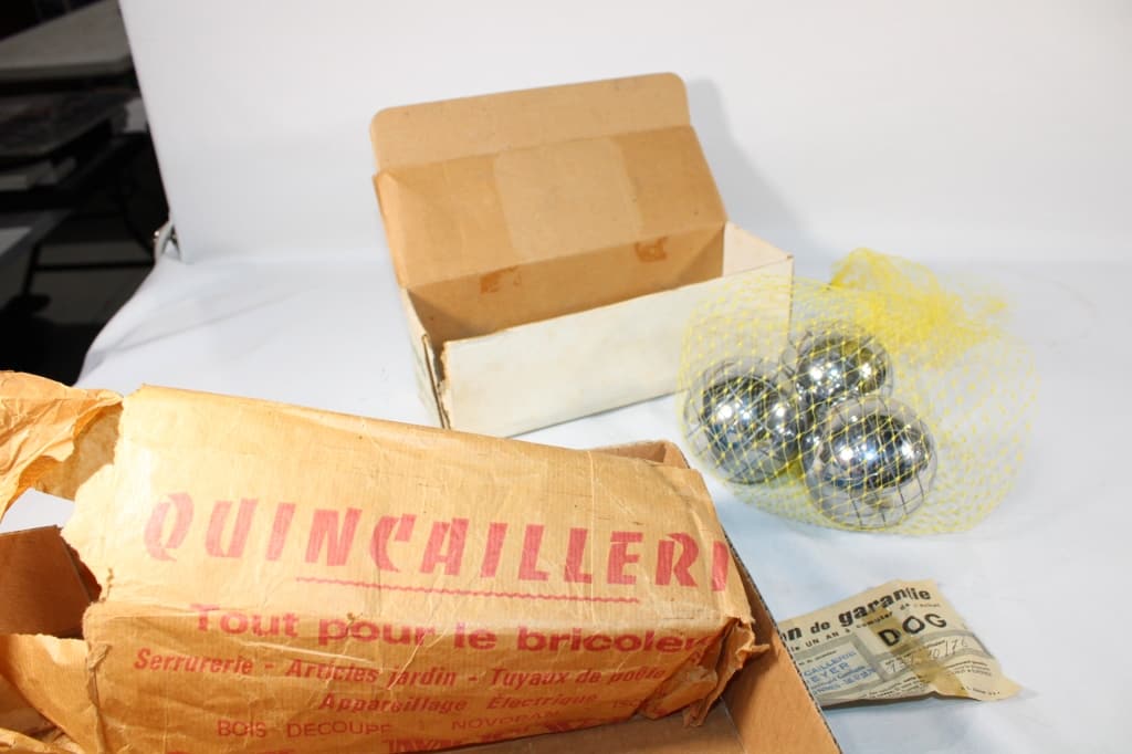 Set of 3 Chrome Bocce Balls (1 of 4)