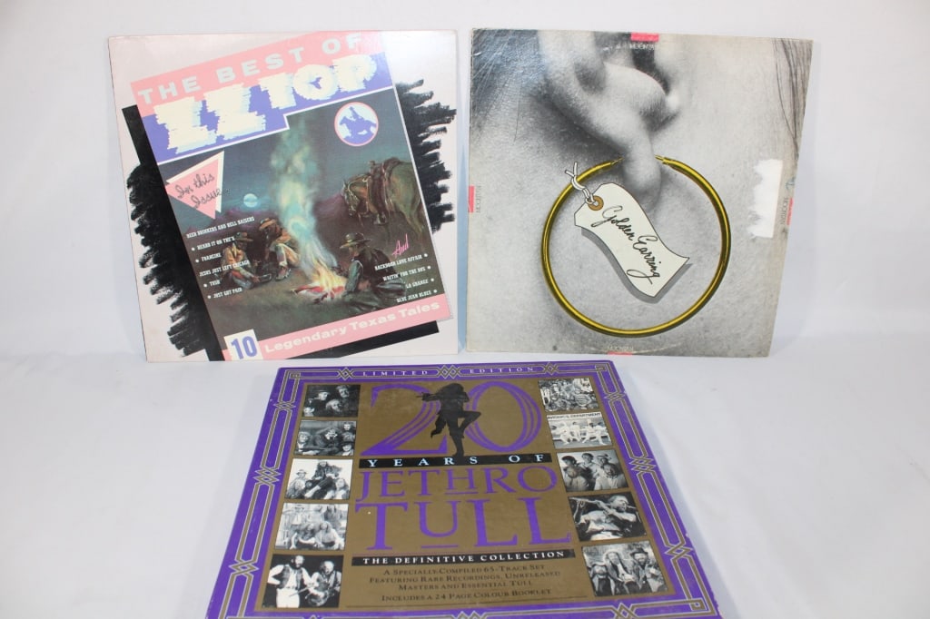 Lot of Vintage Vinyl Records ZZ Top & More (1 of 4)