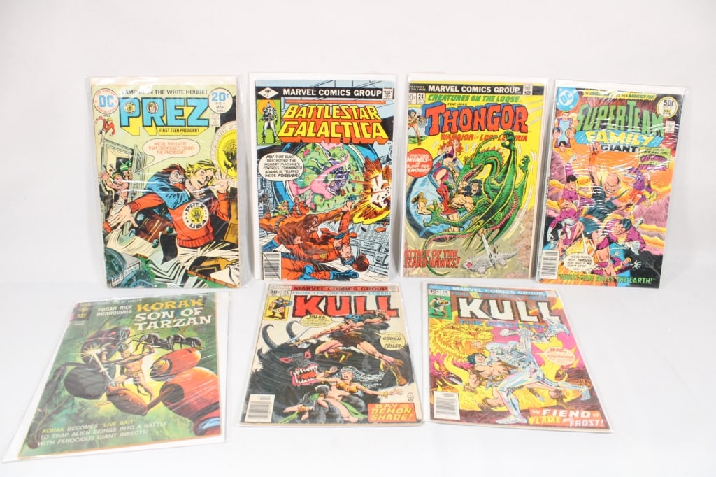 Lot of Comics - Marvel and DC - Kull / Prez etc (1 of 5)