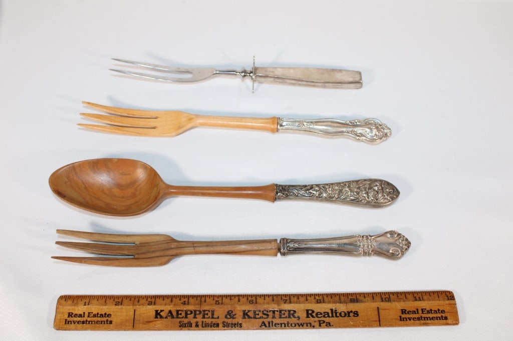 Sterling silver handled Serving Utensils (1 of 1)