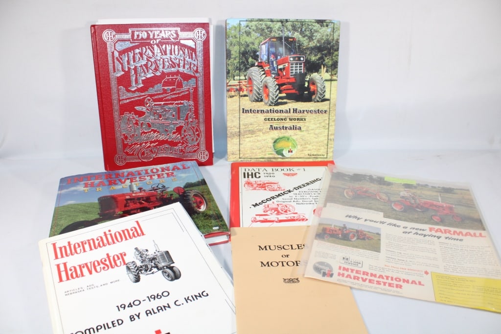 Lot of International Harvester Tractor Books (1 of 4)