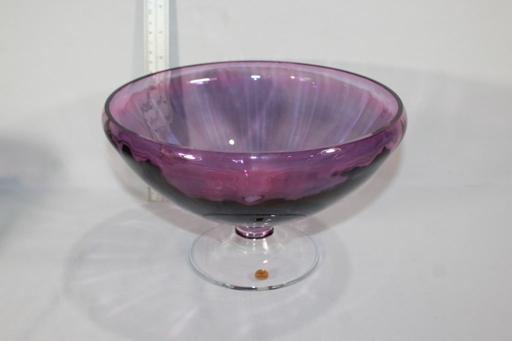 Made in Poland large pedestal bowl (1 of 3)