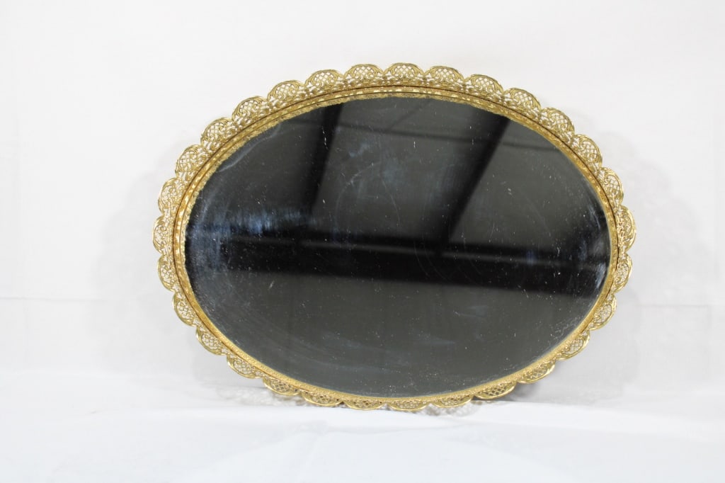 Mirrored Vanity Tray: Good as overall pictured