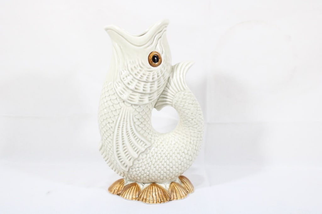 Fitz & Floyd Fish Vase (1 of 3)