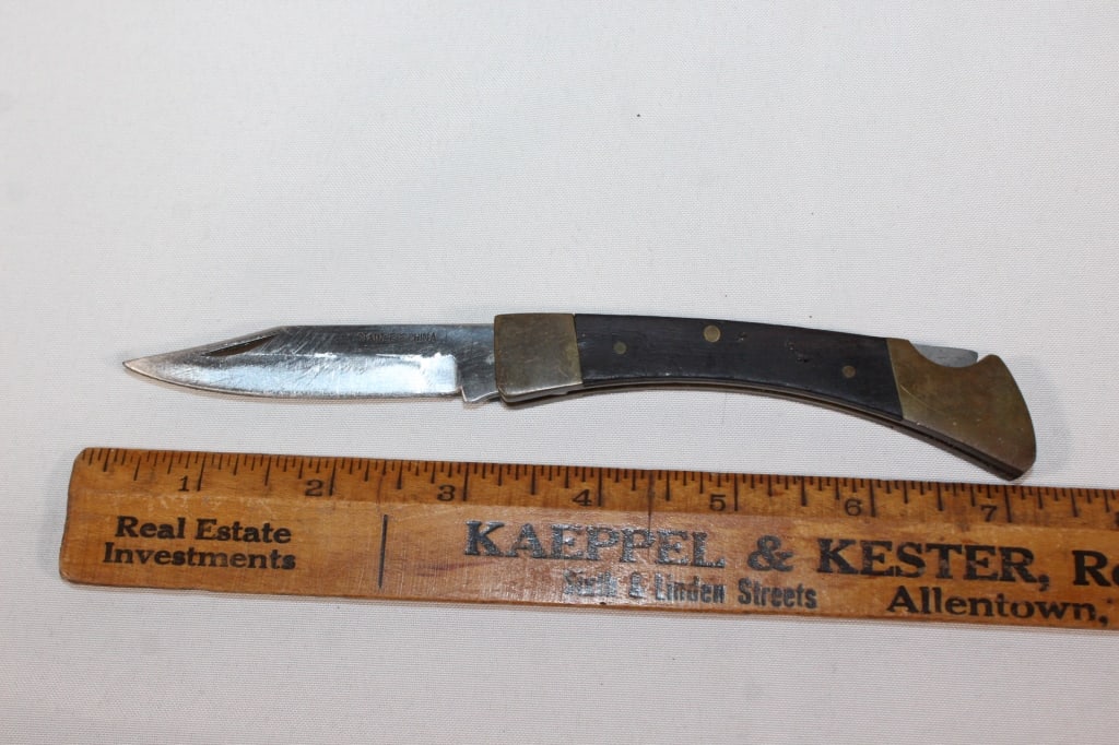 Vtg Stainless Steel Pakistan Pocket Knife Auction