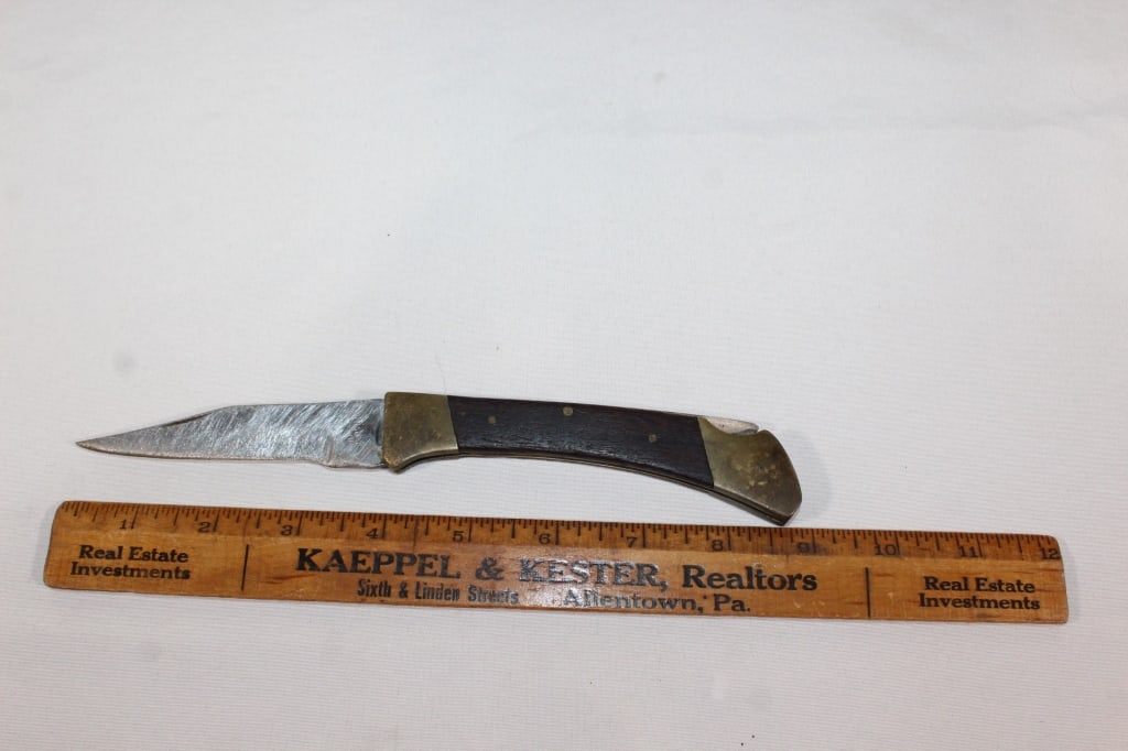 Vtg Stainless Steel Pakistan Pocket Knife Auction