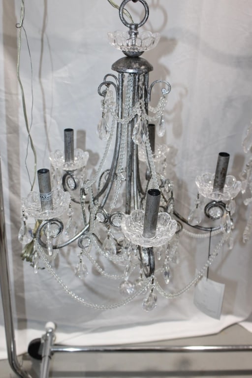 Crystal Hanging Chandelier - works (1 of 2)