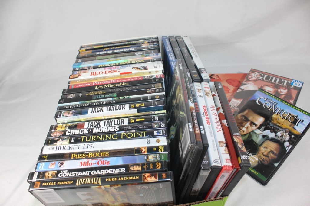 Lot of DVDS: good overall as pictured