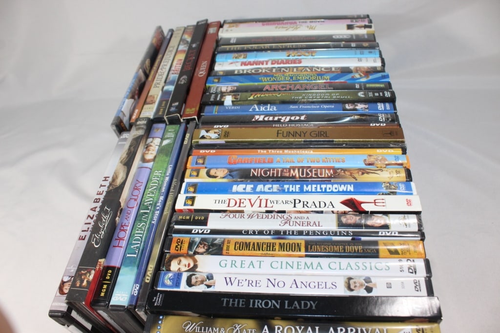 Lot of DVDs: good overall as pictured