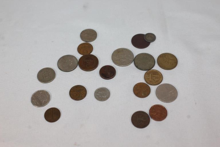 Lot of Misc Foreign Coins (1 of 2)