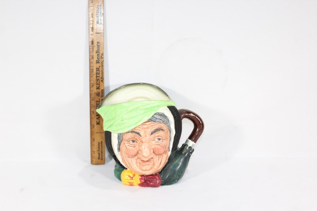 Royal Doulton Sairey Gamp Character Mug: Good overall as pictured.