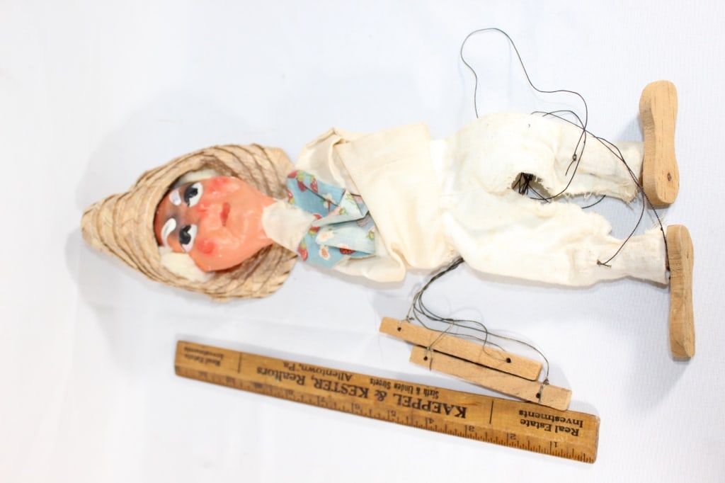 Vintage Ceramic Head Puppet (1 of 3)