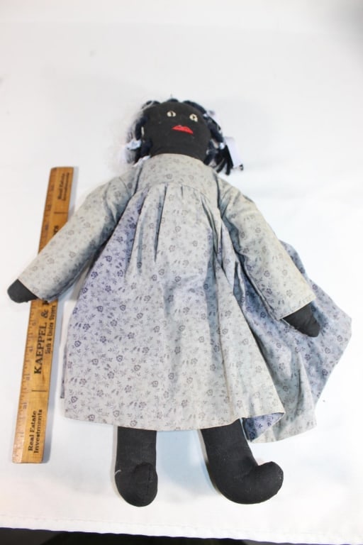 Vintage Black Americana Folk Art Doll (1 of 3)