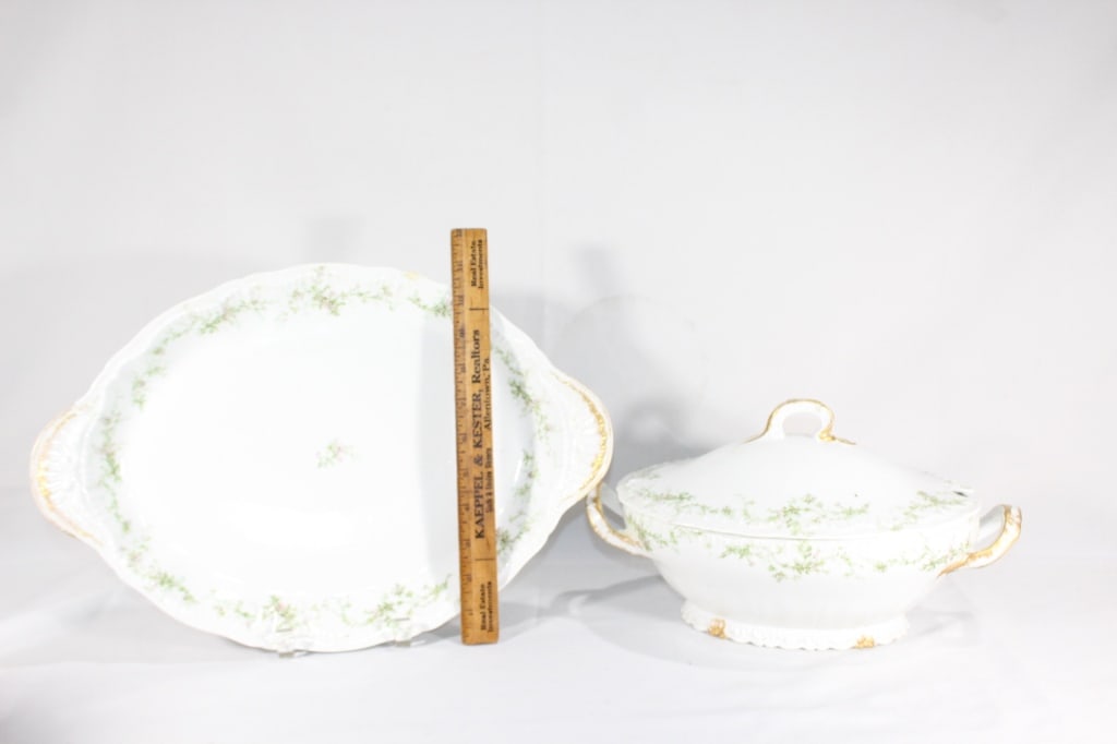 Haviland Limoges Serving Platter & Covered Dish (1 of 5)