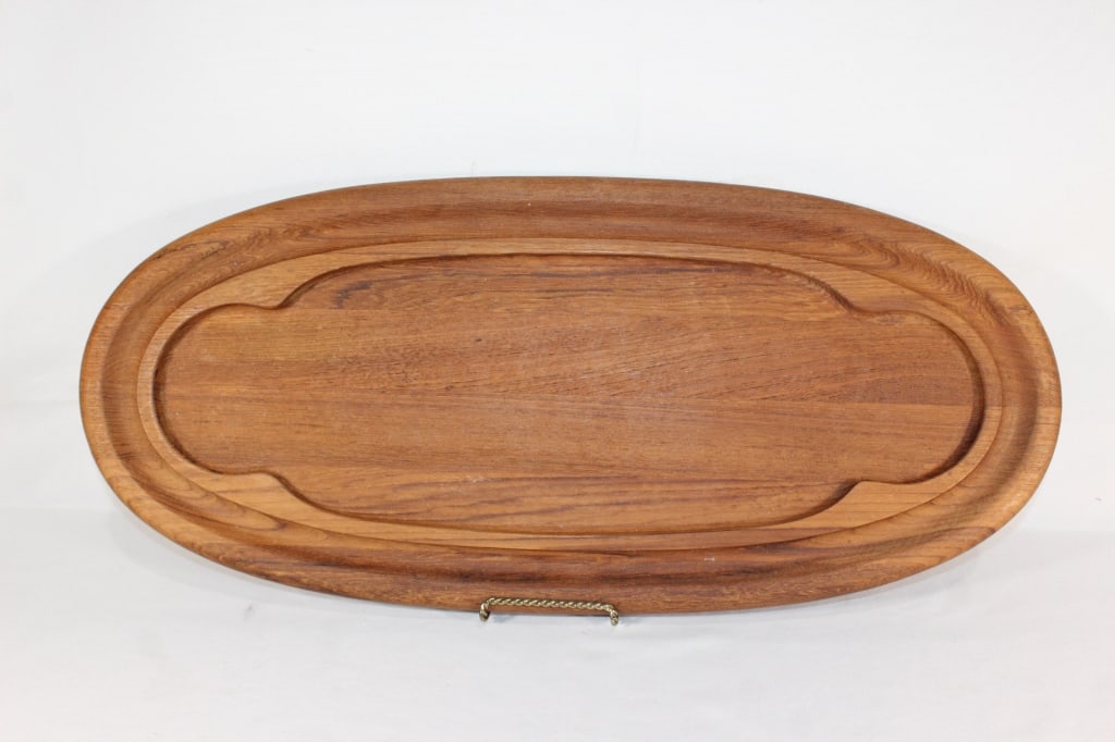 MCM Dansk Teal Serving Board (1 of 3)