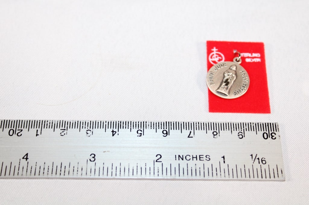 Sterling Silver Religious Charm (1 of 3)