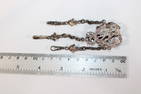 Sterling Silver Chatelaine belt hook