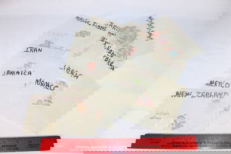 Misc. Stamps used/unused New Zealand,Monaco, etc: Good Overall Condition