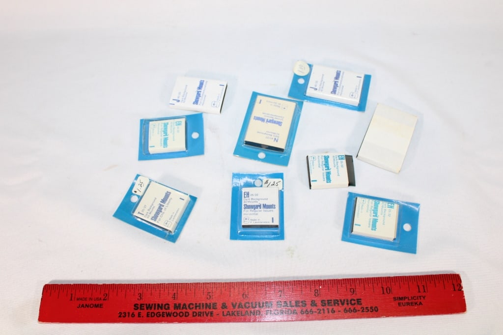 Large lot of Showgard Mounts dark stamp mounts (1 of 2)