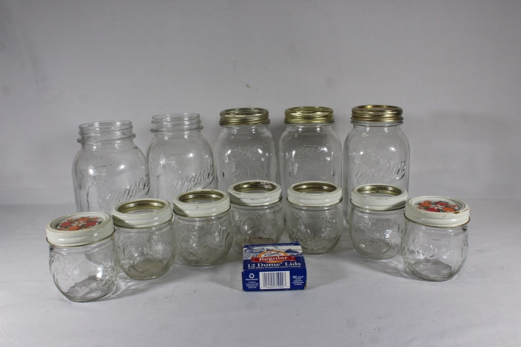 Mason Jars & Jelly Jars (1 of 2)