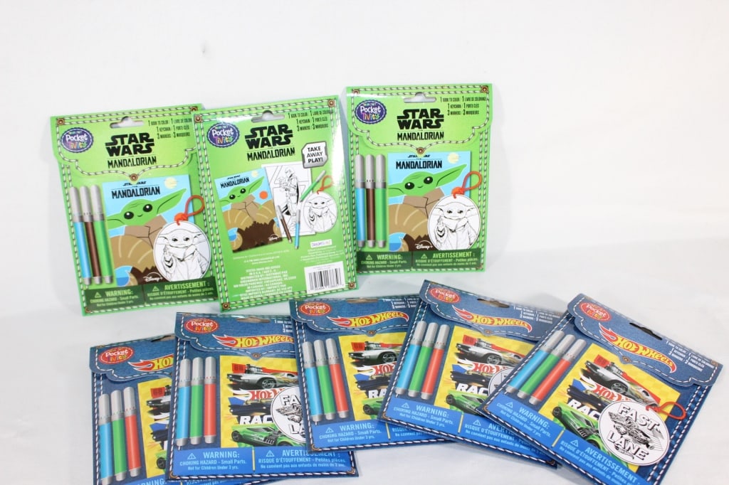 Star Wars Mandalorian Books, Hot Wheels Books NIB (1 of 4)