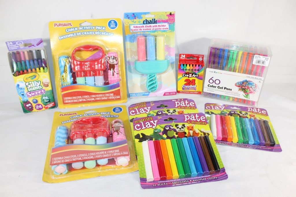 New - Modeling Clay, Chalk, Crayons, Pens etc (1 of 4)